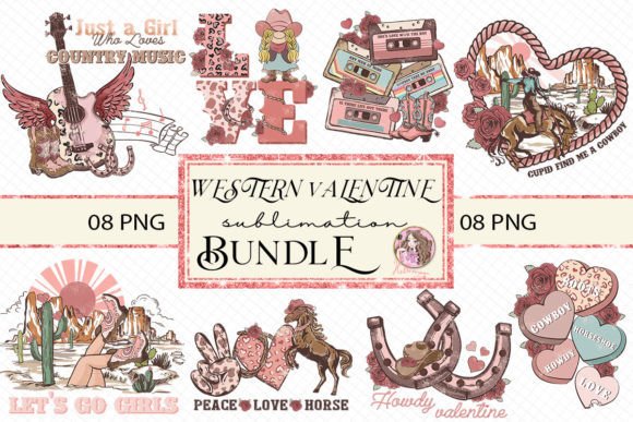 Download Western Valentines Day Bundle - Valentines Collection