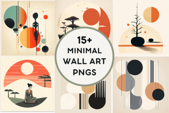 Download 15+ Minimal Wall Art PNGS - Wall art Collection