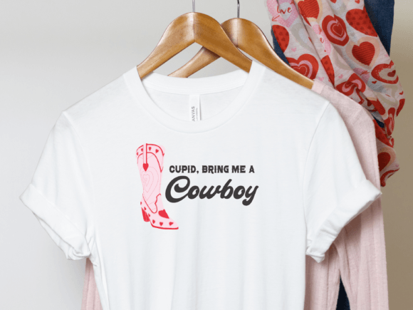 Download Cowboy Valentines Day PNG - Howdy Cupid - Valentines Collection